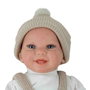 Poupée Reborn Arias 35 cm Mateo Beige avec Coussin