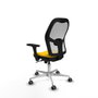 Piqueras y Crespo Chaise de Bureau 3D086G0 Jaune