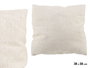 Giftdecor Coussin Rempli 38x38 cm Ivoire Giftdecor (Set de 10)