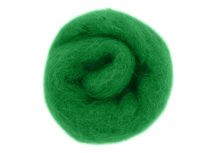 Felthu Feutre de laine vert fort 100g approx. Felthu Feutre de laine vert fort 100g approx.