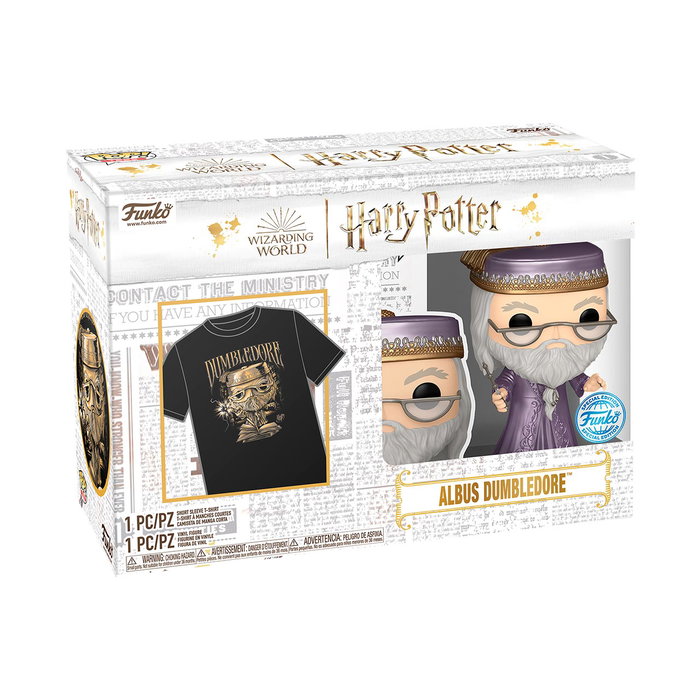 Funko Pop & T-shirt Dumbledore - Harry Potter - Taille XL - 76925