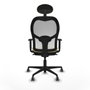 Piqueras y Crespo Chaise de Bureau 1D036G1 Crème