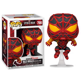FUNKO Marvel Spider-Man Miles Morales S.T.R.I.K.E. Suit Pop Figurine