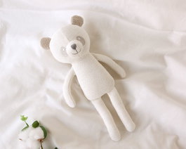 KioKids Peluche Panda Patilargo Algodón Blanc