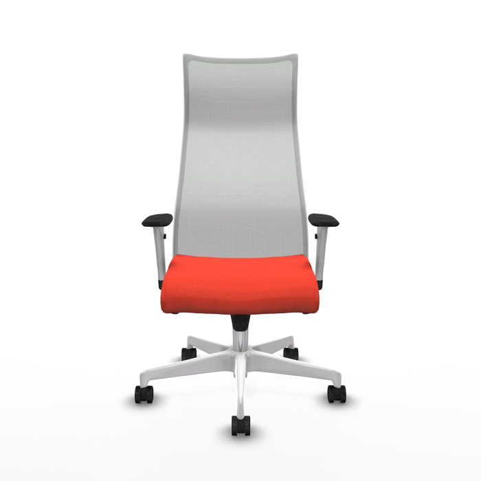 Piqueras y Crespo Chaise de Bureau Albacete Orange Foncé et Blanc Piqueras y Crespo Chaise de Bureau Albacete Orange Foncé et Blanc