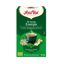 YOGI TEA Thé Vert Énergie 17 sachets