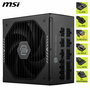 Bloc d’Alimentation MSI 306-7ZP1B21-CE0 1000 W 80 Plus Gold ATX