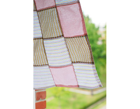 Dailylike Tissu coton Side Walk avec motifs et bordures 1,10m x 3m