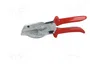KNIPEX Ciseaux mitreuse 215 mm pour plastique et caoutchouc