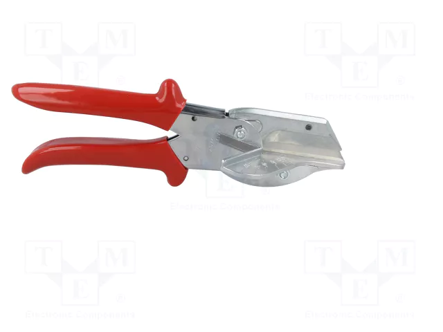 KNIPEX Ciseaux mitreuse 215 mm pour plastique et caoutchouc
