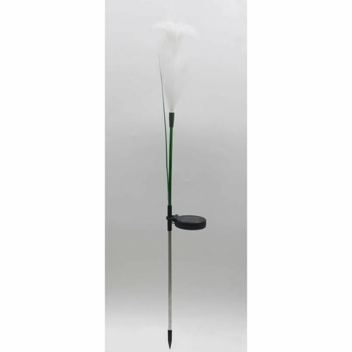 Galix G4515 Décoration lumineuse solaire Plumeau blanc chaud Galix G4515 Décoration lumineuse solaire Plumeau blanc chaud