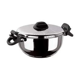 Inoxibar Faitout pâtes et légumes - 22 cm - acier inoxydable - induction