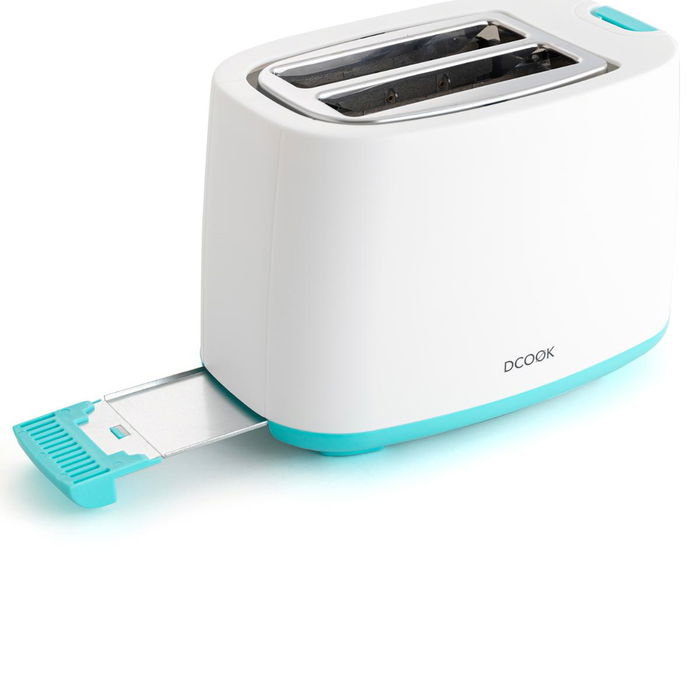 DCook Grille-pain Double Fente Gallery 750 W-900 W Blanc Lot de 6