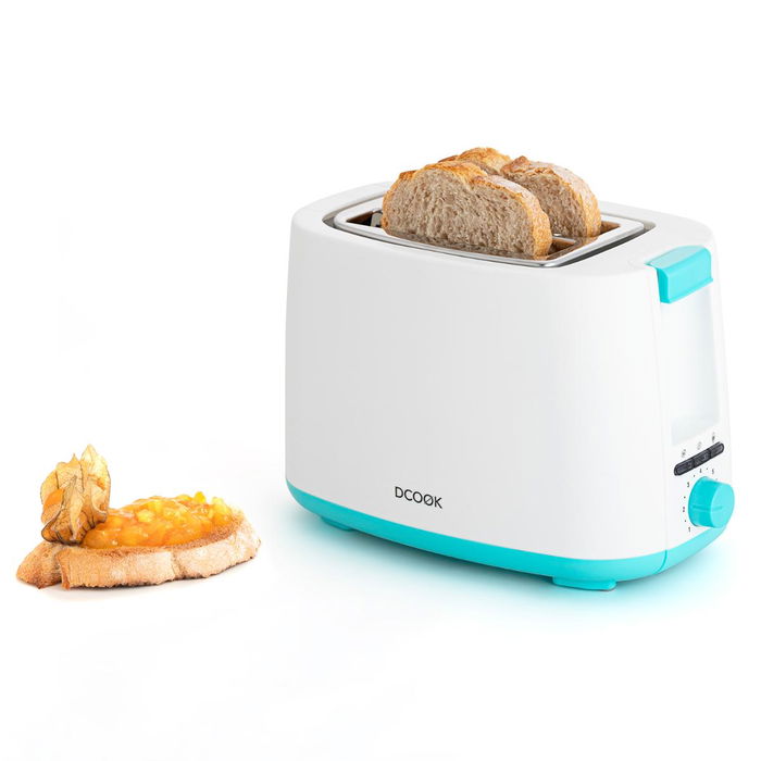 DCook Grille-pain Double Fente Gallery 750 W-900 W Blanc Lot de 6
