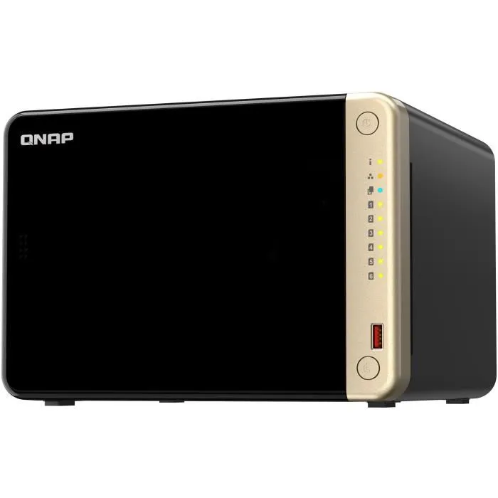 Qnap NAS TS-664 Serveur 6 baies 8 Go