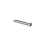 Emuca Lot de 500 vis autotaraudeuses à tête plate, diamètre 5mm, 50mm, acier zingué