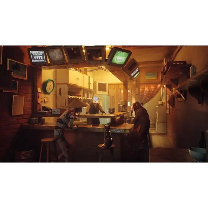 Just For Games Stray - Jeu d'aventure pour Nintendo Switch, incarnez un chat dans une ville cyberpunk, énigmes et exploration Just For Games Stray - Jeu d'aventure pour Nintendo Switch, incarnez un chat dans une ville cyberpunk, énigmes et exploration