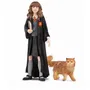 Schleich Figurine Hermione et Pattenrond, Collection Harry Potter WIZARDING WORLD, Jouet Enfant 6 ans et plus, Ref. 42635