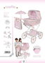 Decuevas - Coche reborn - Poussette repliable pour poupées reborn avec parasol et sac Sophie, pour poupées jusqu'à 55 cm