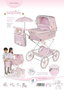 Decuevas - Coche reborn - Poussette repliable pour poupées reborn avec parasol et sac Sophie, pour poupées jusqu'à 55 cm