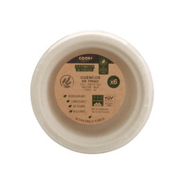 Cook Concept Set de 6 bols en blé ECO CONCEPT 15 cm