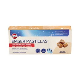 Aquilea Emser Pastilles de Caramel au Sel, 30 comprimés
