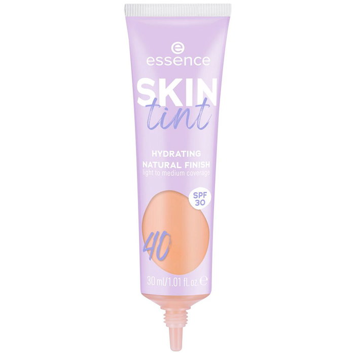 Essence Hydratant Teinté Skin Tint avec SPF 30 - Teinte 40 - 30 ml - Maquillage Visage