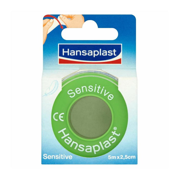 Hansaplast Esparadrapo Sensitive 5 m x 2,5 cm Hansaplast Esparadrapo Sensitive 5 m x 2,5 cm