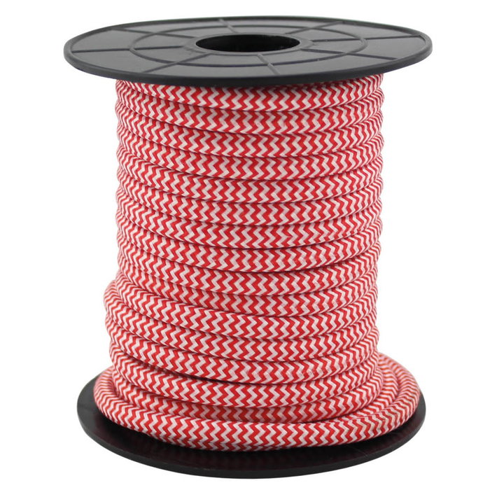 GSC Evolution Câble textile 10m (2x0.75mm) Rouge et blanc GSC Evolution Câble textile 10m (2x0.75mm) Rouge et blanc