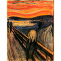 CLEMENTONI Puzzle L'Œuvre 'Le Cri' de Edvard Munch Collection Musée 1000 Pièces 69 x 50 cm