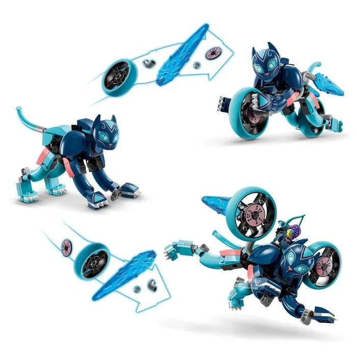 LEGO 71479 DREAMZzz Moto de Zoey, Set de Construction avec Moto et Minifigures pour Enfants