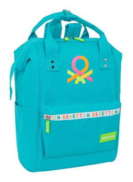 Benetton Sac à dos pour ordinateur portable 13 pouces Summer 27 x 40 x 19 cm