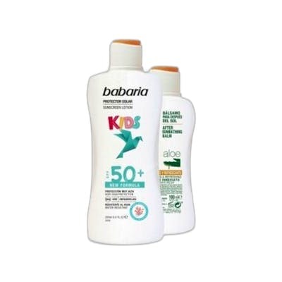 Babaria Coffret Protection Solaire Enfant SPF 50+ avec Lait Solaire et Après-Soleil Babaria Coffret Protection Solaire Enfant SPF 50+ avec Lait Solaire et Après-Soleil