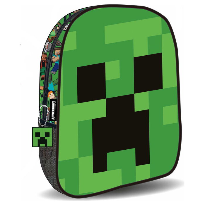 MANENTI Sac à dos Face Minecraft 30cm MANENTI Sac à dos Face Minecraft 30cm