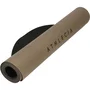 ATHLECIA Tapis de Yoga Oliveira Antidérapant en Polyuréthane et Caoutchouc Naturel 4 mm Couleur Beige