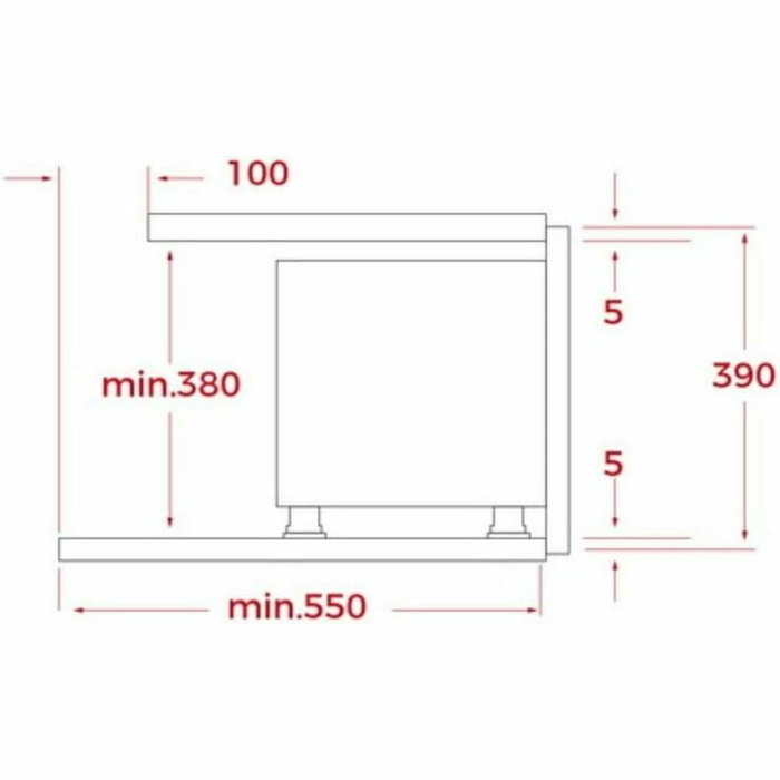 Micro-ondes avec Gril Teka NEOMS6220BISRSS Argenté 850 W 22 L