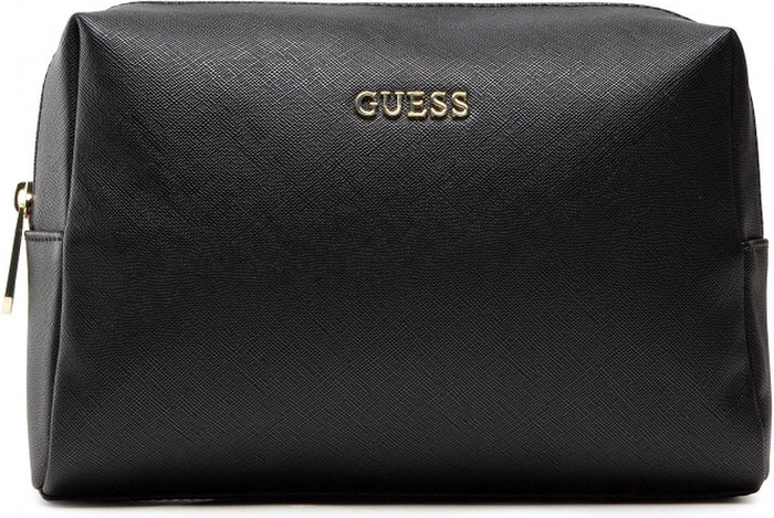 Guess Saffiano Vanilla Sac bandoulière femme en cuir synthétique noir - 23 x 17 x 8 cm Guess Saffiano Vanilla Sac bandoulière femme en cuir synthétique noir - 23 x 17 x 8 cm