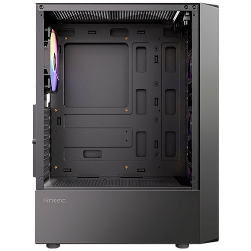 Antec AX26 ARGB Boîtier PC Gaming ATX Noir, 4 Ventilateurs FRGB, Panneau Trempé