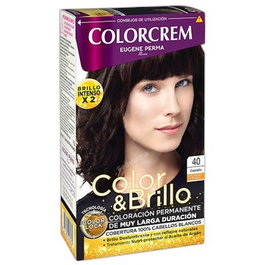 EUGENE PERMA COLORCREM Coloration Permanente 40 Castano