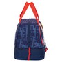 SAFTA Sac à goûter isotherme Spiderman Marvel avec compartiments, double anse et porte-carte, 20x15x20 cm