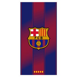 FC BARCELONA - Toalle microfibre 70x140 cm, 100% polyester