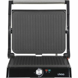 Livoo DOC223 Grill viande et panini 2200W Gris et noir