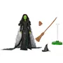 Wicked JFM12 - Poupée Deluxe Elphaba Thrillifying de 29 cm avec cape, balai et Grimmerie - Figurine collection de film Wicked - Jouet enfant 6 ans et plus