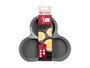 Kinvara Moule en Silicone 3 Compartiments Gris pour Air Fryer 23x21,5x2 cm (Set de 24)