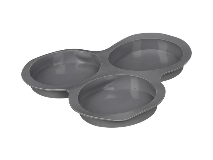 Kinvara Moule en Silicone 3 Compartiments Gris pour Air Fryer 23x21,5x2 cm (Set de 24) Kinvara Moule en Silicone 3 Compartiments Gris pour Air Fryer 23x21,5x2 cm (Set de 24)