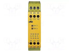 PILZ Module d'automatisation élargissant PZE X4 24VDC 2 sorties