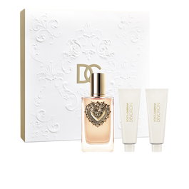 Dolce & Gabbana Devotion Eau de Parfum pour Femme - Ensemble 3 pièces avec Vaporisateur 100 ml, Gel Douche et Lait Corps