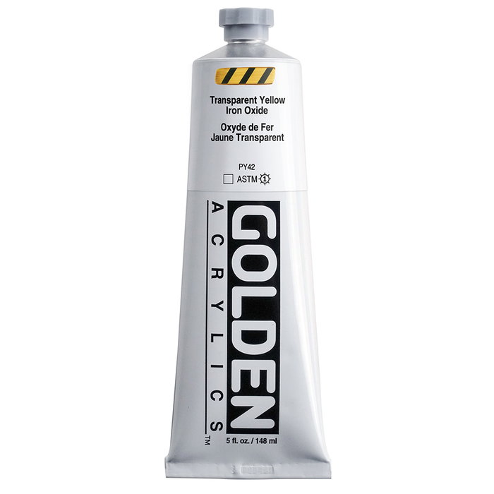 Golden Doré Jaune Oxyde de Fer Transparent Heavy Body 148 ml Golden Doré Jaune Oxyde de Fer Transparent Heavy Body 148 ml