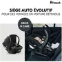 Hauck DRIVE N CARE - Siège auto groupe 0+/I-Size avec réducteur - Noir - Pour nouveau-né à 87 cm, installation ceinture ou base Isofix