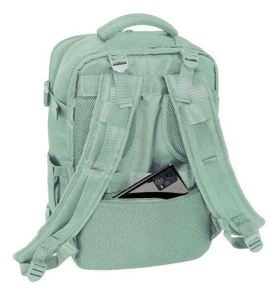Safta Sac à dos cabine voyage pour ordinateur 15,6 pouces - 29x44x19 cm, vert pastel Safta Sac à dos cabine voyage pour ordinateur 15,6 pouces - 29x44x19 cm, vert pastel